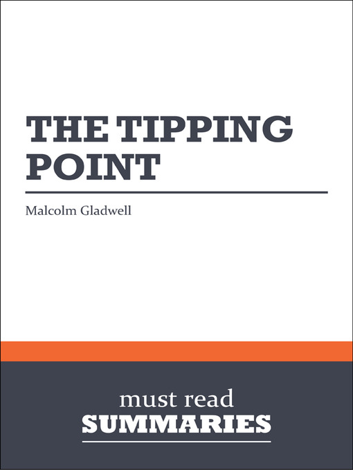 Title details for The Tipping Point - Malcolm Gladwell by Must Read Summaries - Wait list